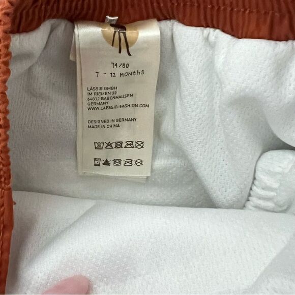 Lassig Board Shorts, Tiger/Grey, NWOT, 7-12 months - Picture 5 of 5